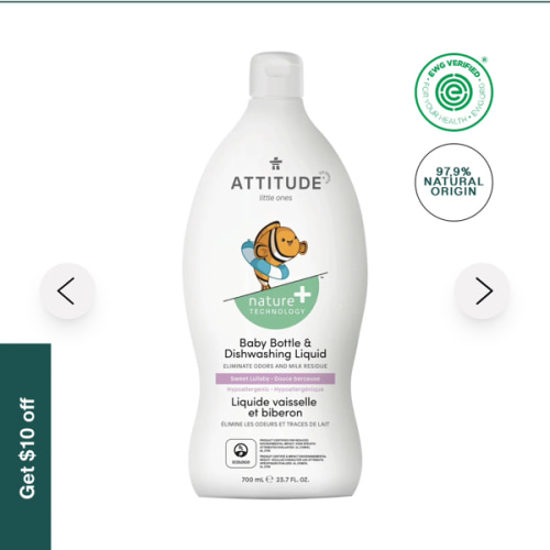 Baby Dish Soap for Baby Bottle