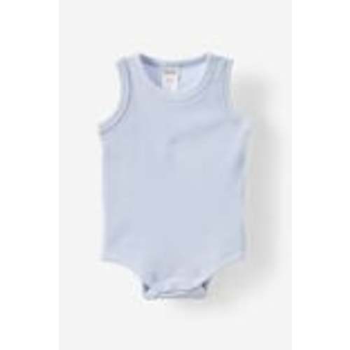 Organic Pointelle Sleeveless Bubbysuit