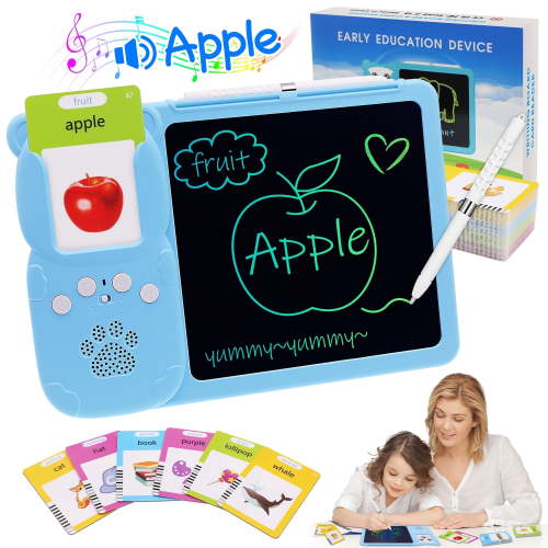 MAGOTAN LCD Drawing Tablet Toy, 224 Sight Words for Ages 1-6 Years