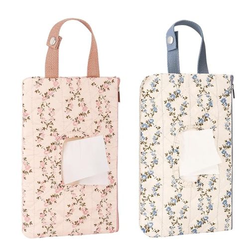 Eileithyia Wipe Dispenser Baby Wipes Dispenser Container Soft Quilted Baby Wipe Holder Portable Travel Diaper and Wipes Pouch Bag