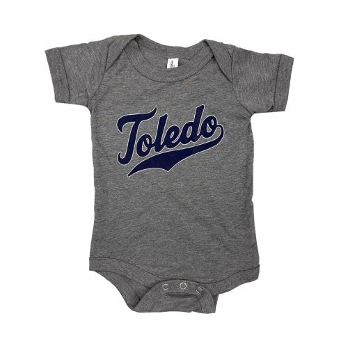 Toledo Script Baby Onesie