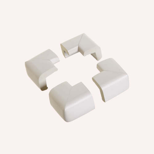 Classic Corner Cushion 4PK 3x3cm - Grey
