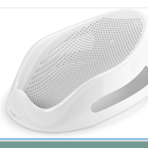 Angelcare Baby Bath Support (Gray) | Ideal for Babies Less Than 6 Months Old