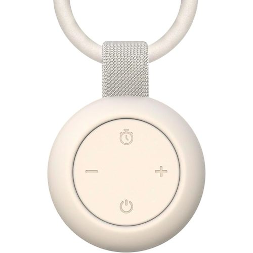 Portable Baby Sound Machine [White Noise for Babies Kids Adults][Baby Sleep Soother][Timer Function][12 Soothing Sounds] 15 Hours Battery Life, Travel,Registry Gift,Baby Shower,Clips on Baby Stroller