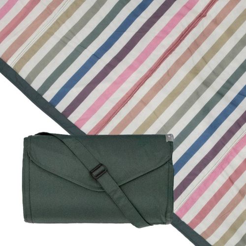 Little Unicorn 5' x 7' Outdoor Blanket - Beige Buffalo Check