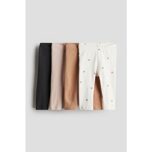 4-pack Cotton Jersey Leggings