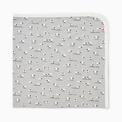 Magnetic Me Modal Swaddle Blanket - Baa Baa Baby Gray, One Size