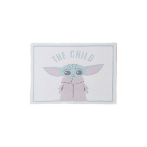 Barefoot Dreams® CozyChic™ Grogu Stroller Blanket, Cream Multi