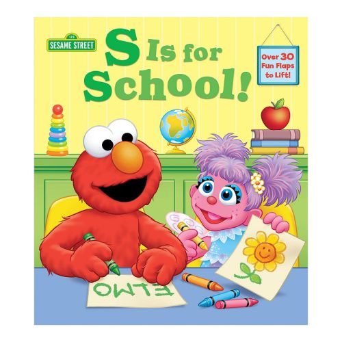 Penguin Random House S Is for School! Lift-the-Flap Sesame Street Board Book