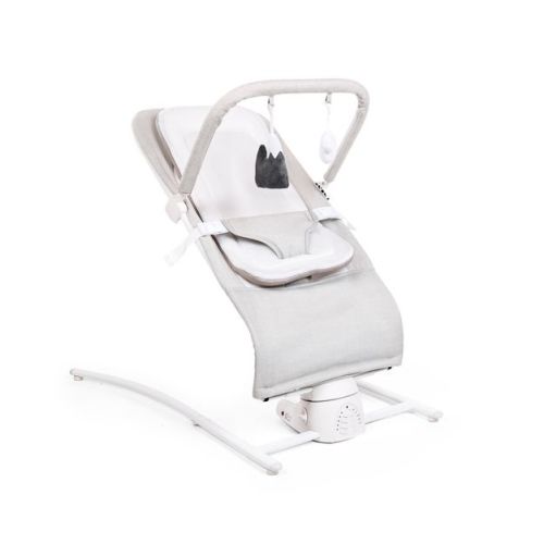 Baby Delight Alpine Wave Deluxe Bouncer With Motion - Driftwood Gray