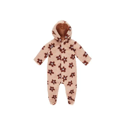 Fleece Jumpsuit | Pink Daisy