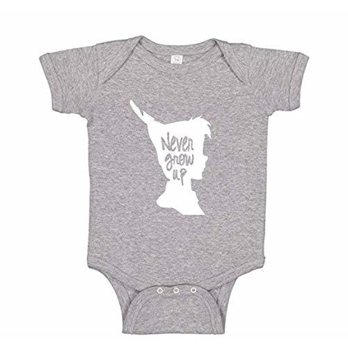 Never Grow Up It's A Trap Premium Baby Boy or Girl Romper for Pan Fans