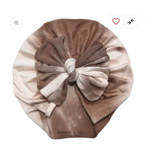 Deliah | Mocha Tie Dye | Classic Raga Headwrap