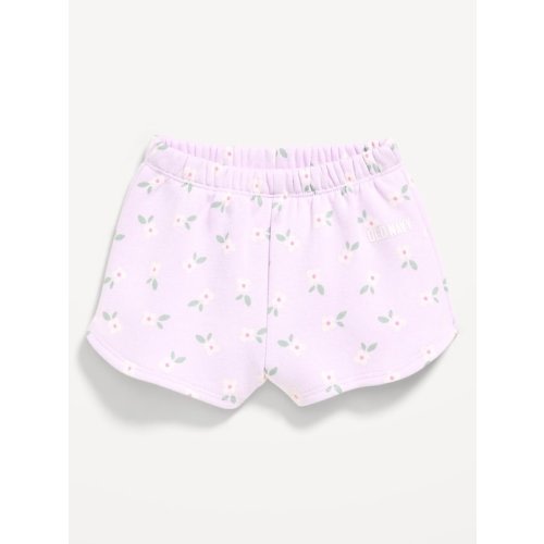 Logo-Graphic Dolphin-Hem Shorts for Baby