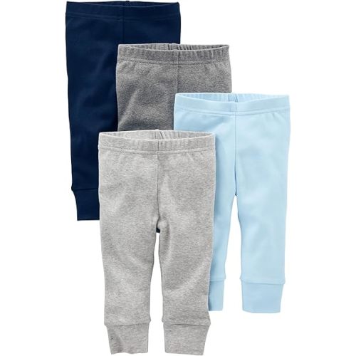 Simple Joys by Carter's Unisex Babies' Pant, Pack of 4