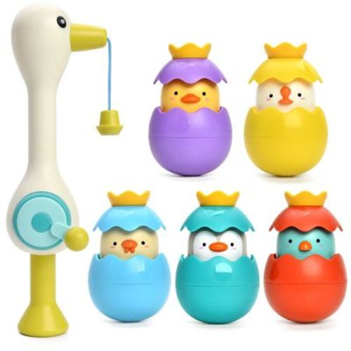 Easter Splash & Catch Bath Toy Magnetic Fishing Game With Surprise Animal Eggs - Floating Fun For Toddlers & Kids In Bathtubs And Pools