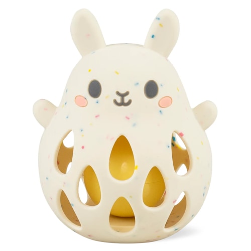 Tiger Tribe - Silicone Bunny Rattle | Kurfunkle Kids Market