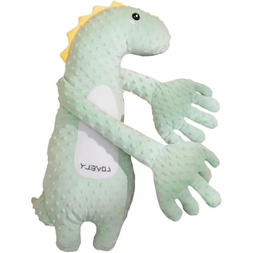 2025 Baby Patter for Sleep - 23in Baby Butt Patter for Sleep, Baby Startle Sleep Aid Companion, Duck and Dinosaurs Baby Patter, Baby Sleep Aid, Mother's Slapping (Green)