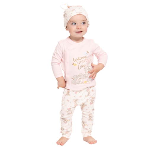 Disney Baby Wishes + Dreams Minnie Mouse Baby Girls Take Me Home Set, 3-Piece, Sizes Preemie-9M