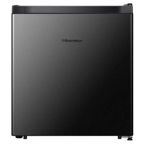 "Hisense Compact 1.6 Cu. ft. Energy Efficient Mini Fridge with Temperature Control, Black, 17.5"" Width, 1 Year Warranty"