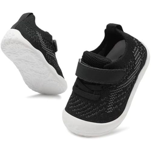 LeIsfIt Baby Shoes Girls Boys First Walking Shoes Infant Sneakers Crib Shoes Lightweight Non-Slip Shoes