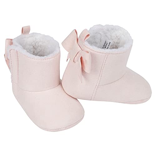 Gerber Unisex-Baby Baby Girls Cozy Boots Crib Shoes Newborn Infant 0-9 Months