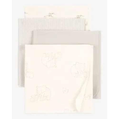 Baby 4-Pack Elephant Receiving Blankets - Carter's | Carter's