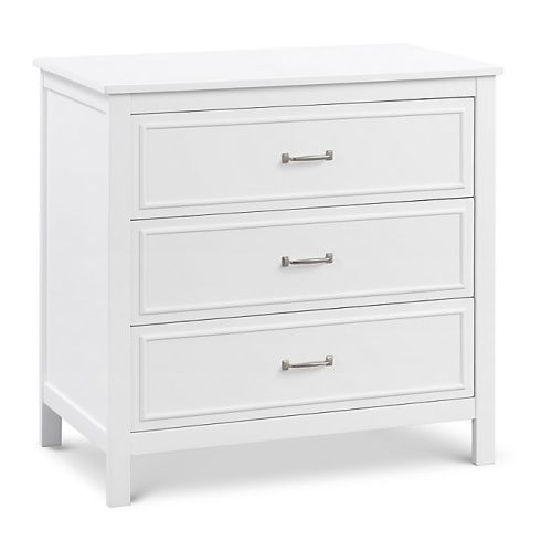 DaVinci Charlie 3-Drawer Dresser in - White