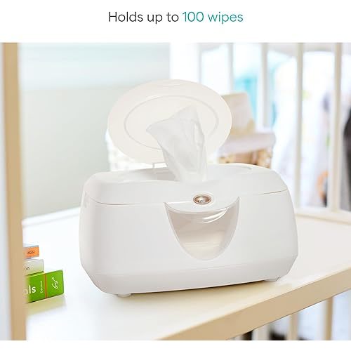 Munchkin Warm Glow Baby Wipe Warmer, White