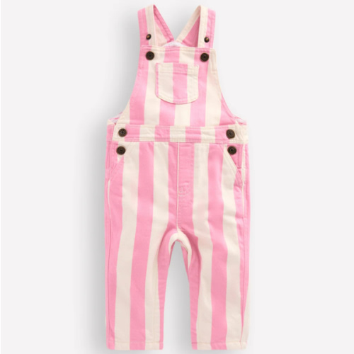 Woven Dungaree-Pink Stripe | Boden USA
