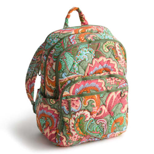 Large Bancroft Backpack - Leaf Me Not Paisley