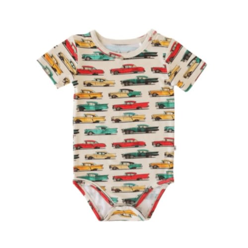 Classic Cars Bamboo Bodysuit – Soft & Stylish Baby Wear