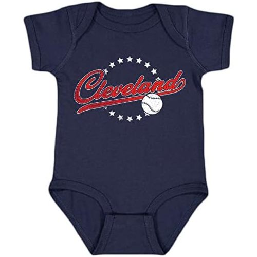 Retro Vintage Style Kid's Onesie for Baseball Fans