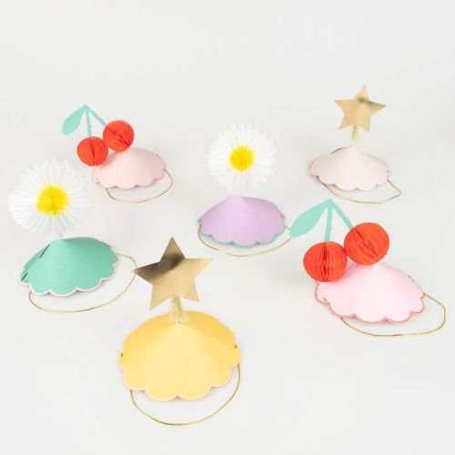Meri Meri Happy Icons Party Hats (Pack of 6)
