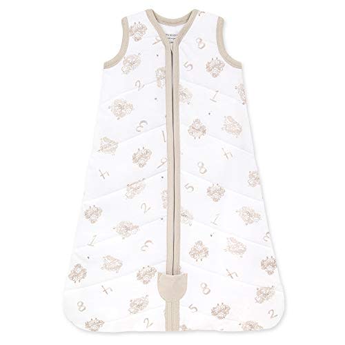 Burt's Bees Baby Beekeeper Wearable Blanket, Organic Cotton Swaddle 0.5 or 1.5 TOG, Newborn Essentials Shower Gift