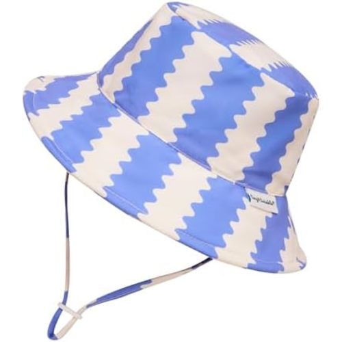 Tiny Twinkle Baby&Toddler Sun Hat|Adjustable UPF 50+ Bucket Hat for Infants&Kids|Lightweight Quick-Dry Hat for Beach&Swim