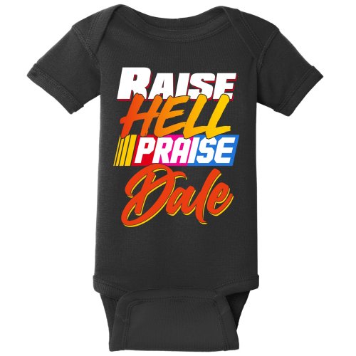 Raise Hell Praise Dale Baby Bodysuit