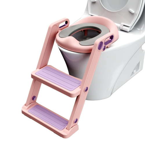 KORIMEFA Baby Potty Training Chair, Foldable Toilet Seat for Kids, Boys & Girls (Pink)