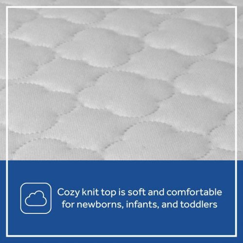 Sealy Cozy Dreams Waterproof Quilted Fitted Crib & Toddler Mattress Pad: Hypoallergenic, Quilted, All Around Elastic