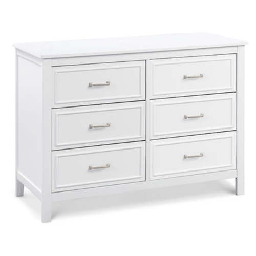 Charlie 6-Drawer Double Dresser - White