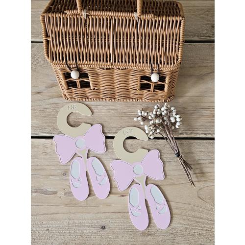 Ballet Baby Wardrobe Dividers Ballerina Closet Organizers Baby Clothes Dividers Newborn Closet Labels Nursery Decor Baby Shower Gift Custom