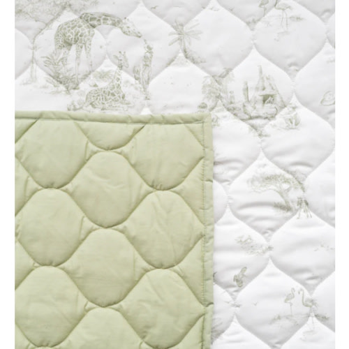 Safari Toile Quilted Playmat