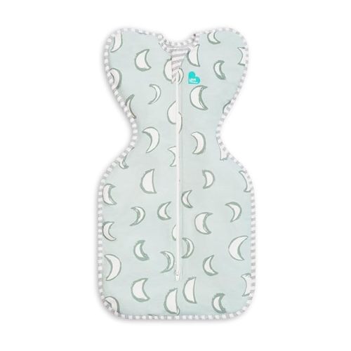 Love to Dream Swaddle UP, Baby Sleep Sack, Self-Soothing Swaddles for Newborns, Get Longer Sleep, Snug Fit Helps Calm Startle Reflex, New Born Essentials for Baby, 1.0 TOG, 13-19 lbs, Eclipse Olive