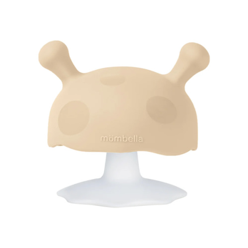 Mombella Mimi Mushroom Soothe Teether Toy For 3 Months Baby With A Fre – mombella