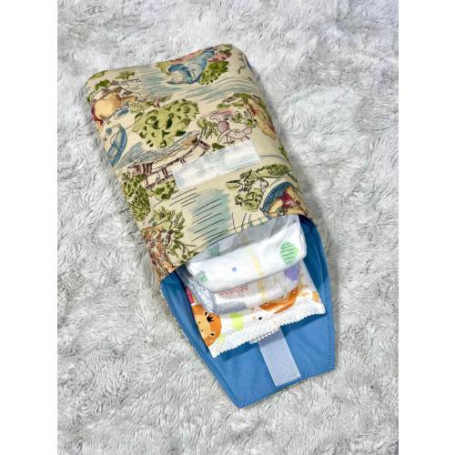 Vintage Winnie the Pooh-Baby Wipe and Diaper Clutch-Baby Shower Gift