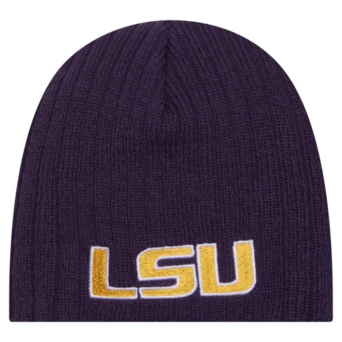 LSU Tigers New Era Infant Mini Fan Beanie - Purple