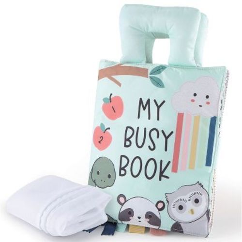The Peanutshell Soft Cloth Busy Book, Interactive Learning Activity Book For Toddlers