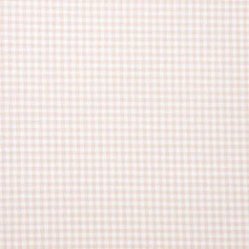 Ditsy Gingham Classic Cool Organic Cotton Percale Tailored Crib Skirt