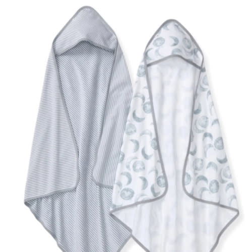 Hello Moon Organic Knit Terry Towels Set of 2