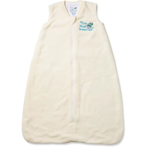 Baby Merlin's Magic Dreamsack - Microfleece Wearable Blanket Baby Sleep Sack - Transition Sleep Sack for 6-12 Months Babies - Promotes Restful Sleep and Liberty of Movement - Cream